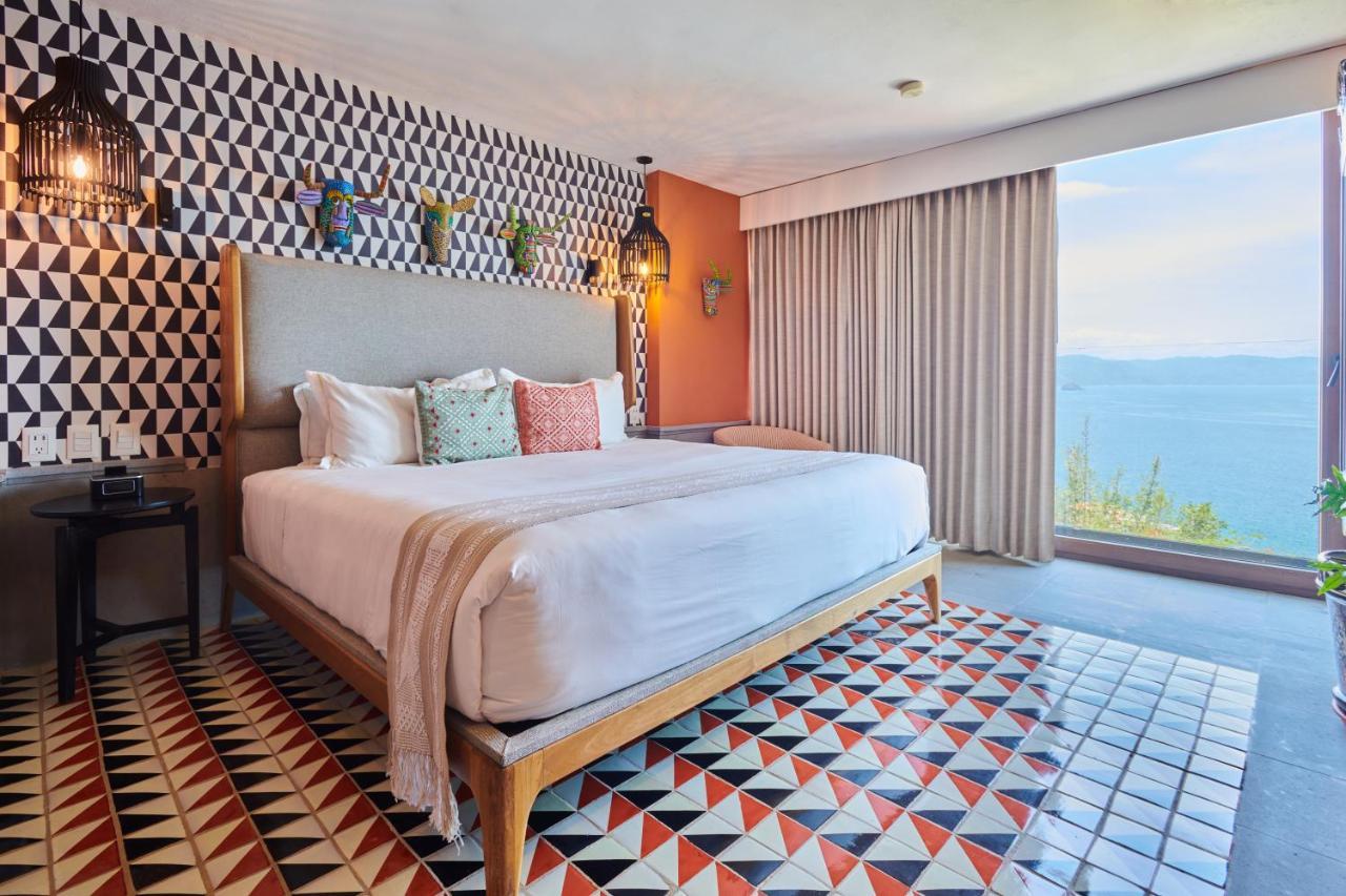 Hotel Luxury Patio Azul (Adults Only) Пуерто Валярта Екстериор снимка A bedroom at the hotel