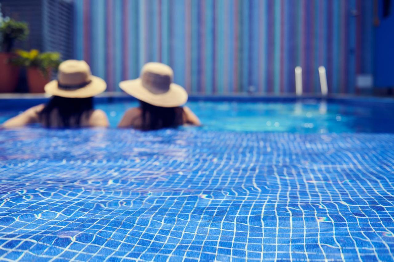 Hotel Luxury Patio Azul (Adults Only) Пуерто Валярта Екстериор снимка Swimming pool