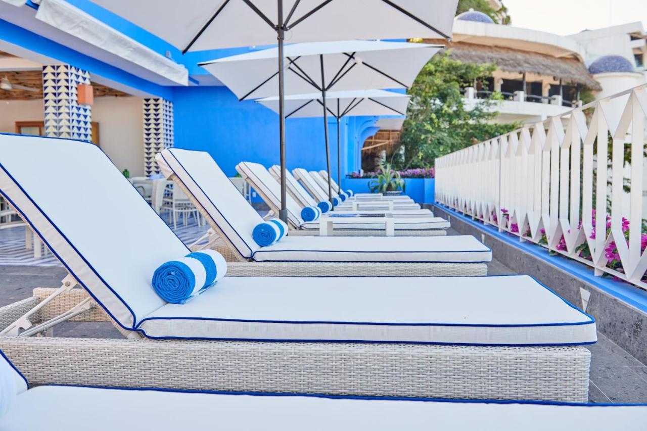 Hotel Luxury Patio Azul (Adults Only) Пуерто Валярта Екстериор снимка The pool at the Beverly Hills Hotel